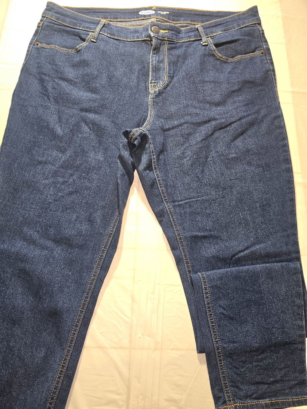 Old Navy Women's Skinny Jeans - Dark Blue
